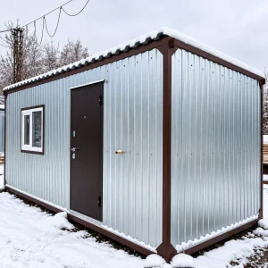 Аренда утеплённой бытовки 6×2.4 м